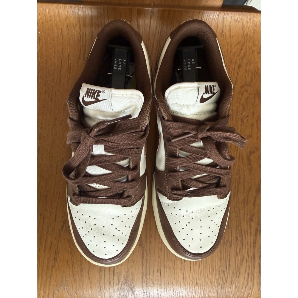 Nike Dunk Low Cacao Wow Chocolate Brown Sneakers DD1503-124 Womens 7.5